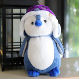 Cute Winter Scarf Plush Penguin Doll