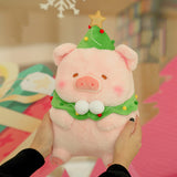 Adorable Christmas Pig Stuffed Animal Plush Toy