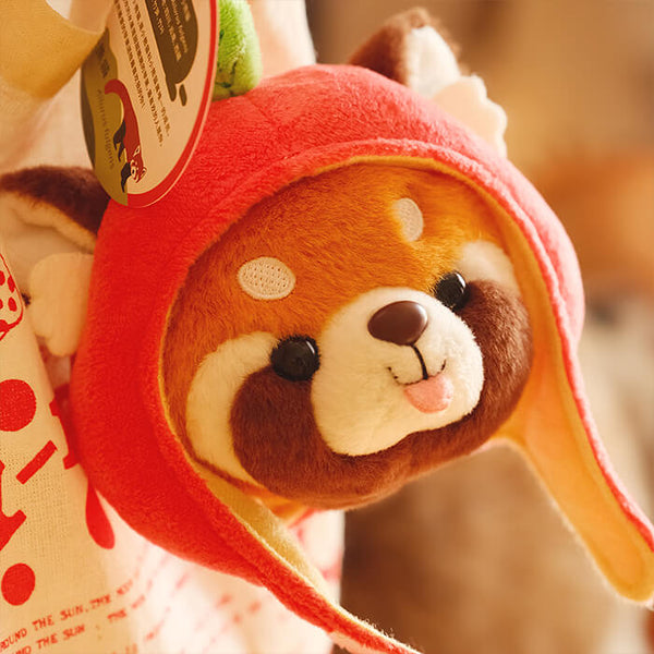 Cute Red Panda Stuffed Plush Bag Charm – KEAIART
