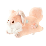 Cartoon Stuffed Pink Fox Plushie, Cute Animal Plush Toy