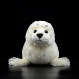 Realistic Harp Seal Stuffed Animal Plush Toy