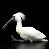 Realistic Eurasian Spoonbill Stuffed Animal Plush Toy