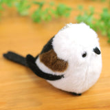 Small Tit Sparrow Plush Keychain