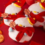 Duck Soft Plush Stuffed Animal Keychain Key Ring Bag Charm