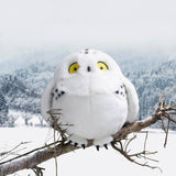 Chubby Plush Snowy Owl Stuffed Animal Realistic Plush Toys