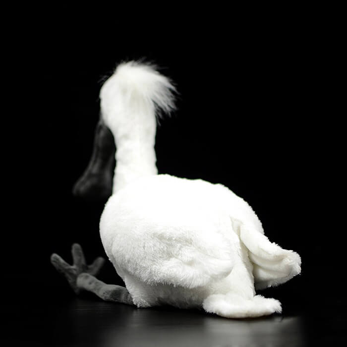 Realistic Eurasian Spoonbill Stuffed Animal Plush Toy