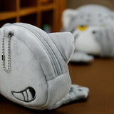 Cute Pallas's cat Zippered Coin Purse, Animal Money Bag