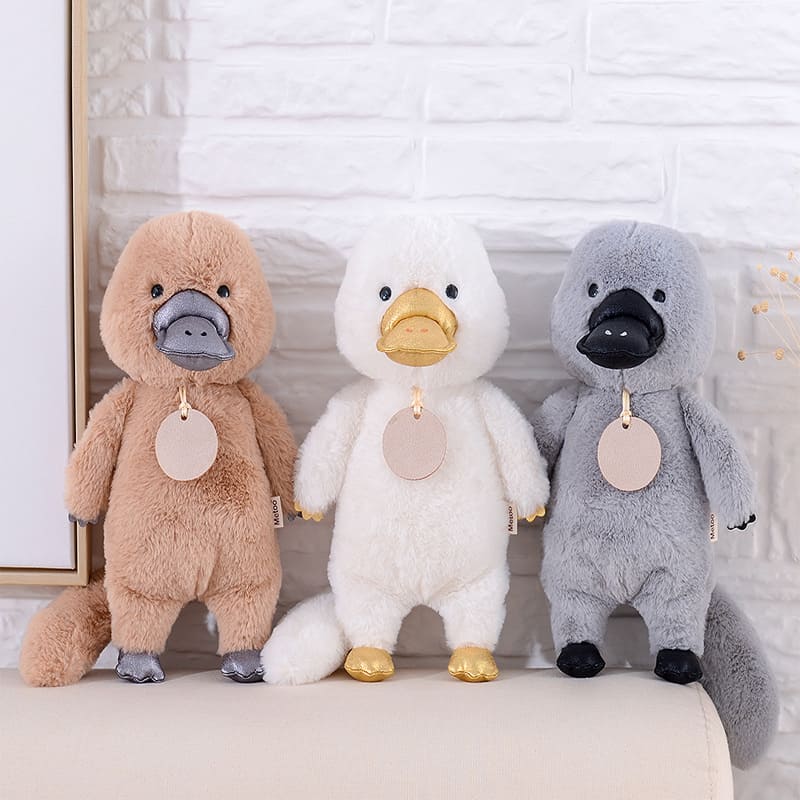 Sitting Cute Platypus Stuffed Animal Duck Plush Toy