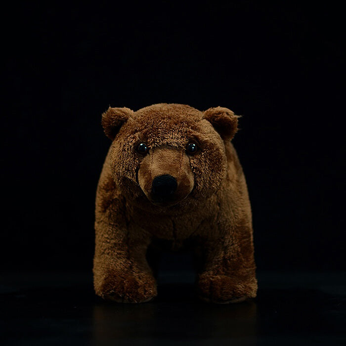 Realistic Brown Bear Stuffed Animal Plush Toy