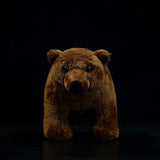 Realistic Brown Bear Stuffed Animal Plush Toy