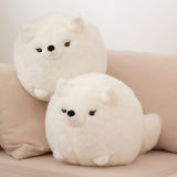 Chubby Arctic Fox Stuffed Animal Plush