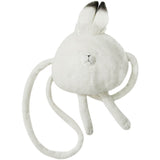 Cute Fluffy White Arctic Hare Bag, Rabbit Crossbody Bag