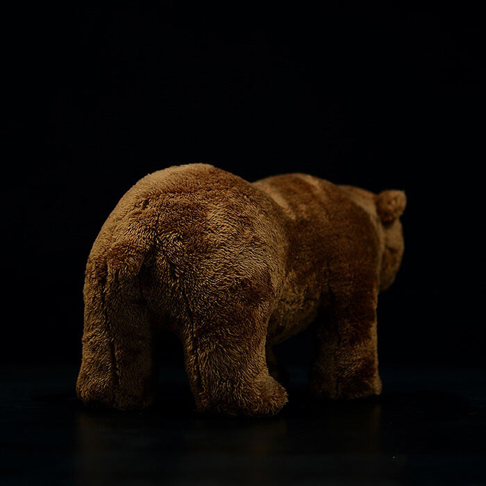 Realistic Brown Bear Stuffed Animal Plush Toy