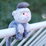 Golden Monkey Stuffed Plush Slap Bracelet