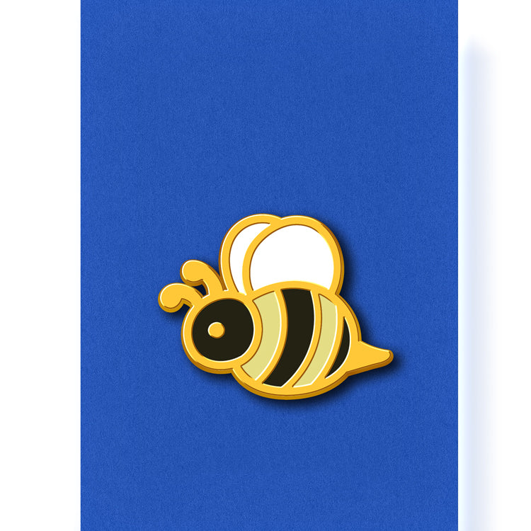 Cute Bee Enamel Pin, Kawaii Animal Brooch
