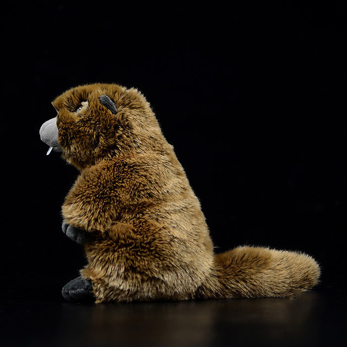 Realistic Groundhog Stuffed Animal Soft Plush Lifelike Toys