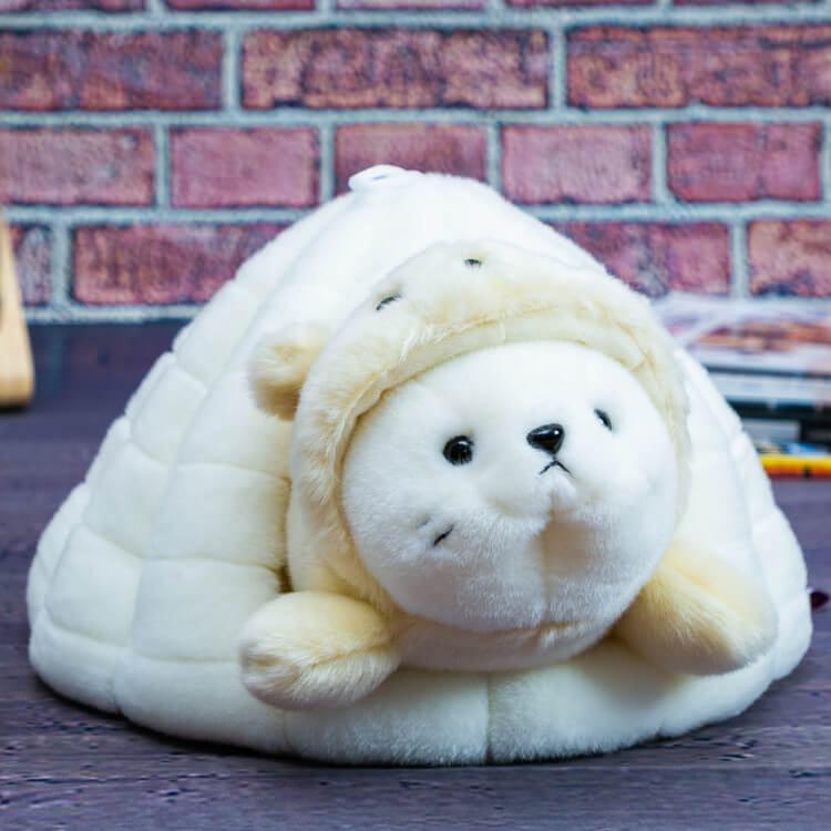 Harp Seal Plush Stuffed Animal Cotton Plushies Toys