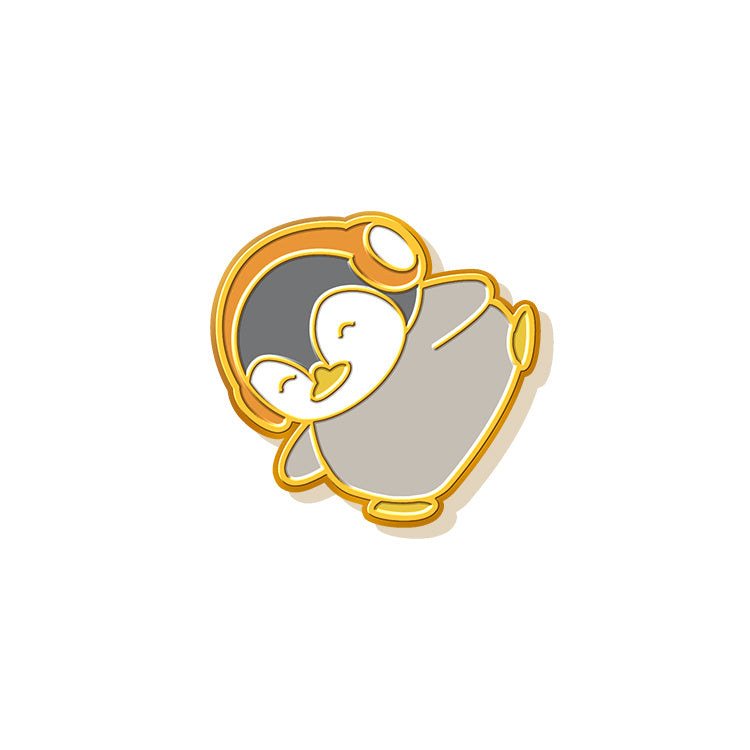 Cute Penguin Enamel Pin, Kawaii Animal Brooch