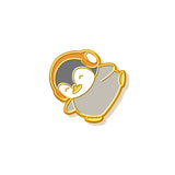 Cute Penguin Enamel Pin, Kawaii Animal Brooch