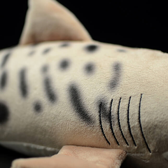 Realistic Tiger Shark Stuffed Animal Plush Toy