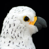 Realistic Gyrfalcon Stuffed Animal Plush Toy