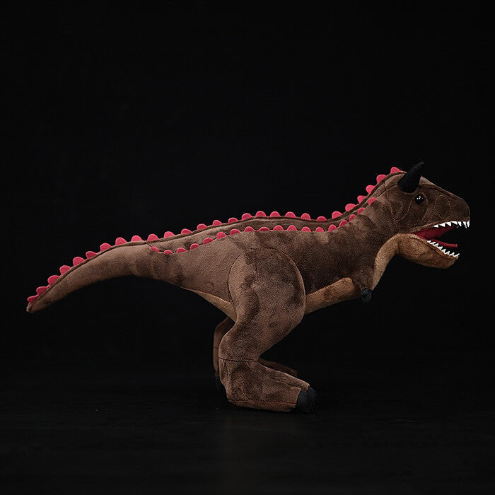 Realistic Carnotaurus Dinosaur Stuffed Animal Plush Toy