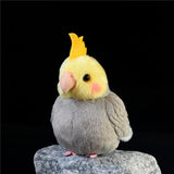 Realistic Chubby Cockatiel Stuffed Animal Plush Toy