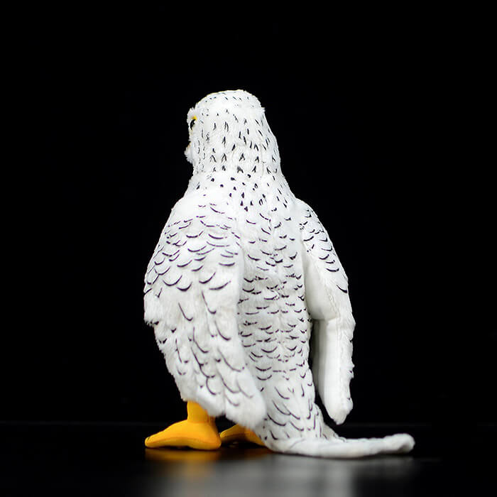 Realistic Gyrfalcon Stuffed Animal Plush Toy