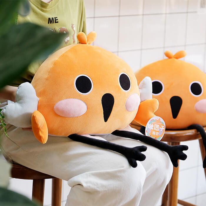 Soft Asian Dowitcher Stuffed Animal Plush Pillow