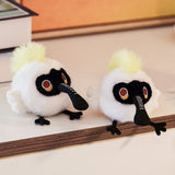 Mini Black-faced Spoonbill Stuffed Plush Bag Charm
