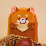 Plush Red Panda Pencil Bags, Multi-function Storage Zipper Bags