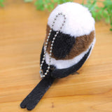 Small Tit Sparrow Plush Keychain