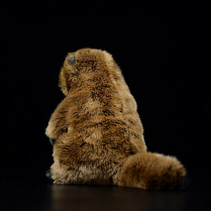 Realistic Groundhog Stuffed Animal Soft Plush Lifelike Toys