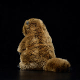 Realistic Groundhog Stuffed Animal Soft Plush Lifelike Toys