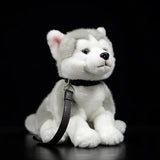 Realistic Husky Cub Dog Stuffed Animal Plush Toy