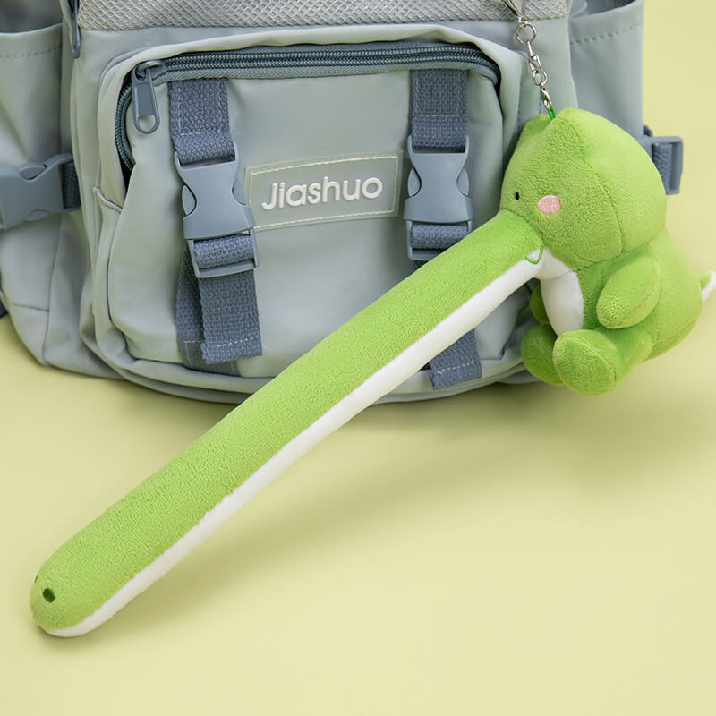 Long Nose Crocodile Stuffed Plush Toy, Body Massage Hammer