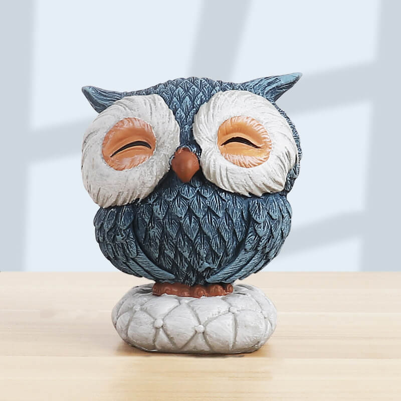 Resin Owl Figurines