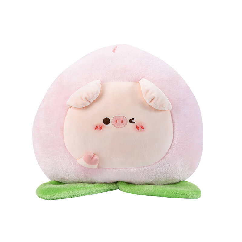 Chubby Pig Fruit Pillow