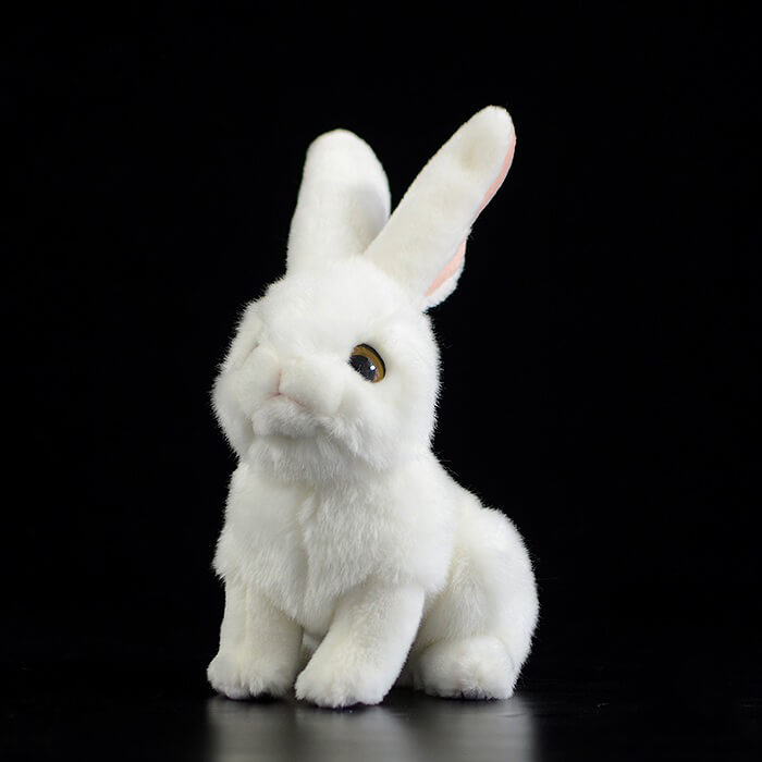 Realistic Bunny Stuffed Animal Plush Toy