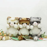 Cute Plush Cat Bag Charm, Stuffed Animal Keychain