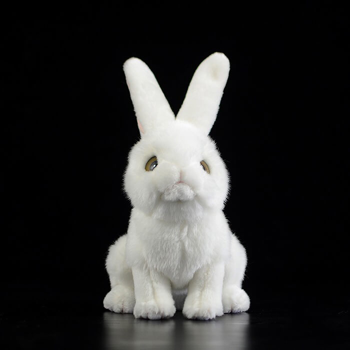 Realistic Bunny Stuffed Animal Plush Toy