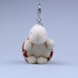 Turtle Cub Plush Bag Charm, Stuffed Animal Keychain