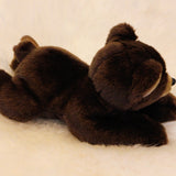 Realistic Lazy Brown Bear Cub Stuffed Animal Plush Toy