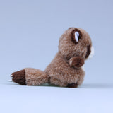 Cute Raccoon Plush Bag Charm, Stuffed Animal Keychain