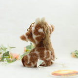 Plush Giraffe Bag Charm, Stuffed Animal Keychain