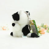 Mini Cow Plush Bag Charm, Animal Stuffed Keychain