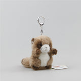 Cute Raccoon Plush Bag Charm, Stuffed Animal Keychain