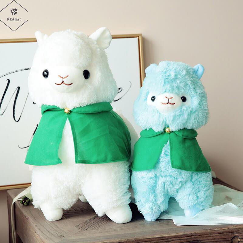 Cute Cloak Alpaca Plush Toy