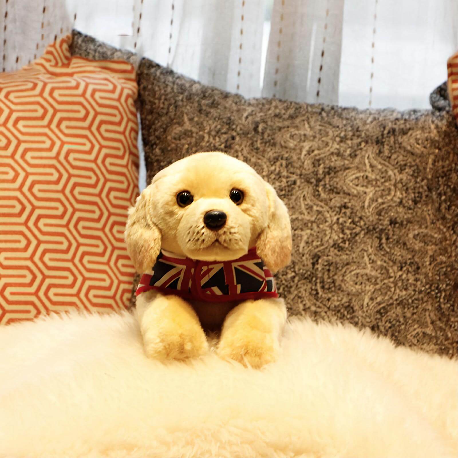 Realistic Labrador Retriever Dog Stuffed Animal Plush Toy