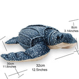 Realistic Leatherback Sea Turtle Stuffed Animal Plush Toy
